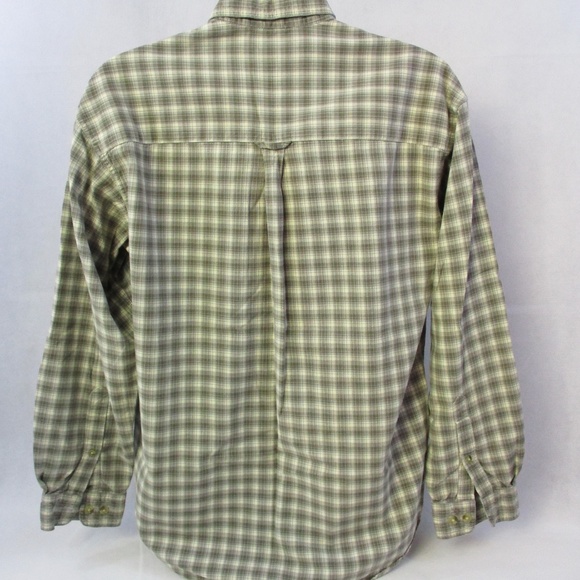 Columbia Plaid Casual Oxford Shirt - Picture 2 of 4